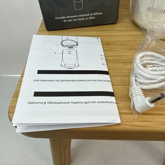 doTERRA Iris Limited Edition Portable Ultrasonic Essential Oil USB Diffuser MIB - Picture 6 of 9